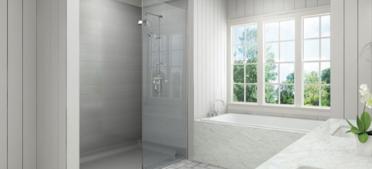 WALK-IN SHOWERS<span>Beautiful & Accessible</span>